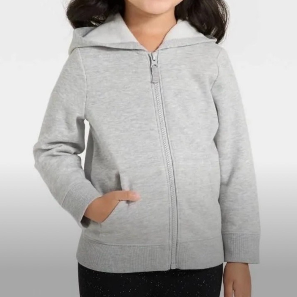 Cat & Jack Light Gray Kids Hoodie Size 5T